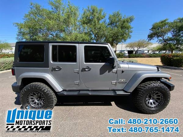2017 JEEP WRANGLER UNLIMITED SAHARA 4WD 4DR UNIQUE TRUCKS - cars & for sale in Tempe, TX – photo 7