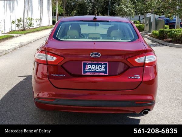 2014 Ford Fusion Hybrid SE Hybrid SKU:ER197826 Sedan for sale in Delray Beach, FL – photo 5