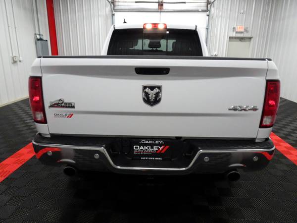 2018 RAM 1500 Big Horn 4WD Quad Cab pickup White - cars & trucks -... for sale in Branson West, AR – photo 4