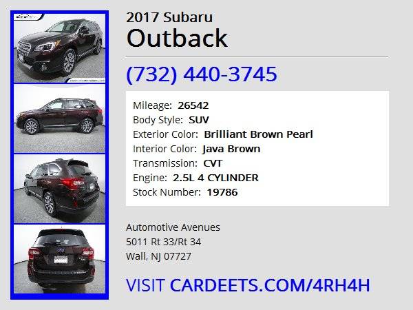 2017 Subaru Outback, Brilliant Brown Pearl for sale in Wall, NJ – photo 22