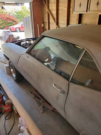 1969 CAMARO NO RUST STORED INSIDE SINCE 1975 4 SPD, 302 - cars & for sale in Monterey, CA – photo 4