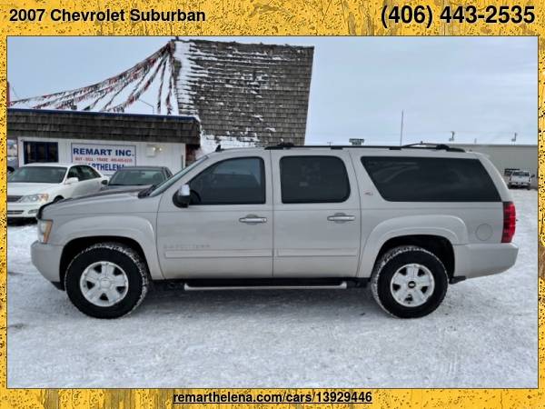 2007 Chevrolet Suburban 4WD 4dr 1500 LT - - by dealer for sale in Helena, MT