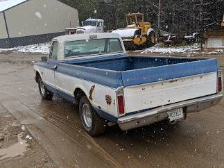 72 Chev Cheyenne 1/2 ton for sale in Perham, ND – photo 2