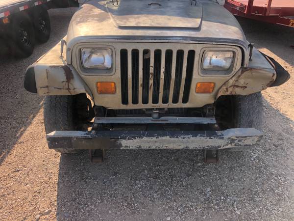 1992 Jeep Wrangler - - by dealer - vehicle automotive for sale in Lubbock, TX – photo 2