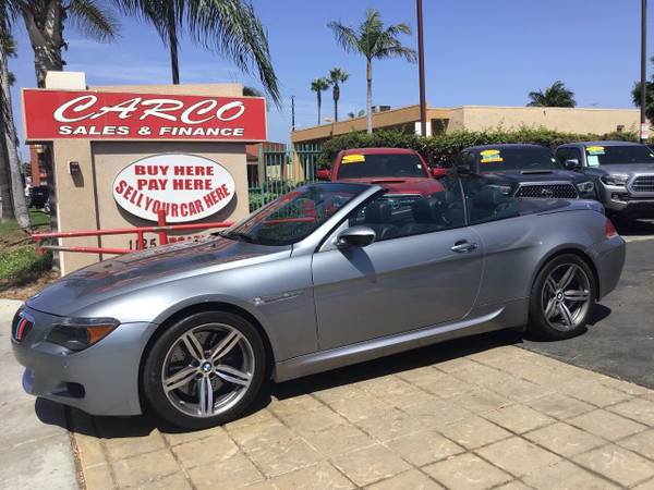 2007 BMW M6 WOW! CONVERTIBLE M6! GARAGE DIAMOND! LOW MILES! LOADED!! for sale in Chula vista, CA