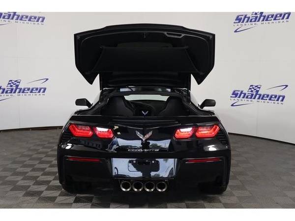 2014 Chevrolet Corvette Stingray coupe Z51 - Black for sale in Lansing, MI – photo 14