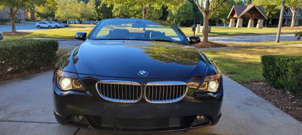 2006 BMW 650i Convertible - Immaculate Condition Black on Black for sale in Flowery Branch, GA – photo 14