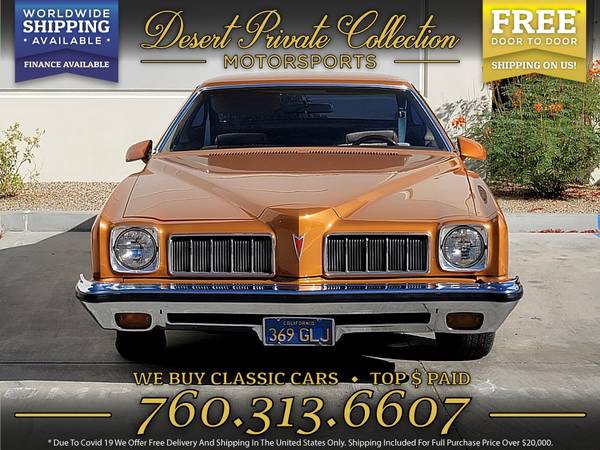 1973 Pontiac LaMans Coupe Coupe without the headache for sale in Palm Desert, AZ – photo 4