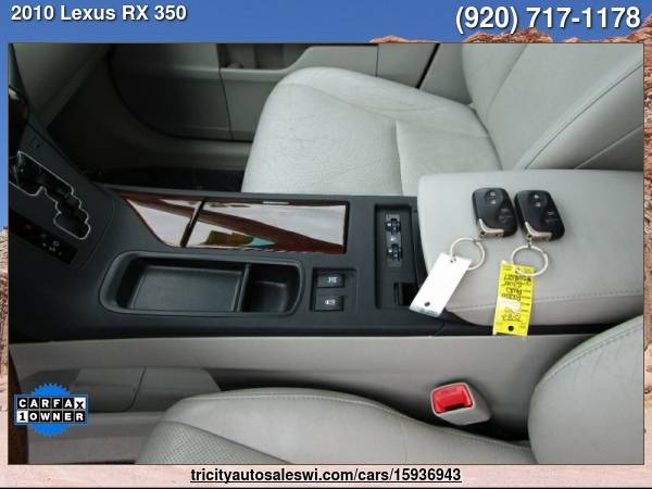 2010 LEXUS RX 350 BASE AWD 4DR SUV Family owned since 1971 - cars & for sale in MENASHA, WI – photo 14