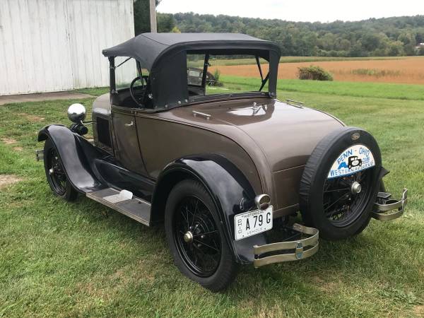 1929 Ford Model A Roadster - cars & trucks - by owner - vehicle... for sale in WAYNESBURG, OH – photo 4