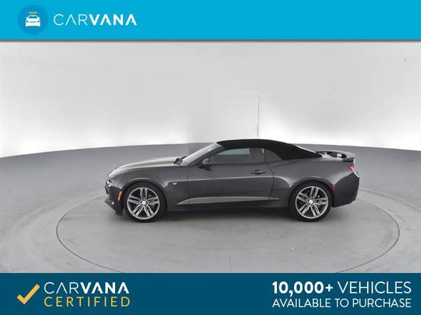 2016 Chevy Chevrolet Camaro LT Convertible 2D Convertible GRAY - for sale in Philadelphia, PA – photo 7