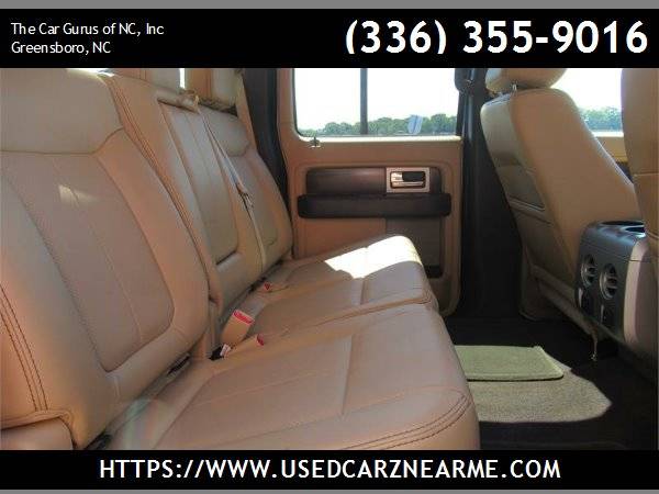 2014 FORD F150 LARIAT SUPERCREW 4X4*ONE OWNER*CLEAN*WE FINANCE*LRG'S* for sale in Greensboro, NC – photo 21