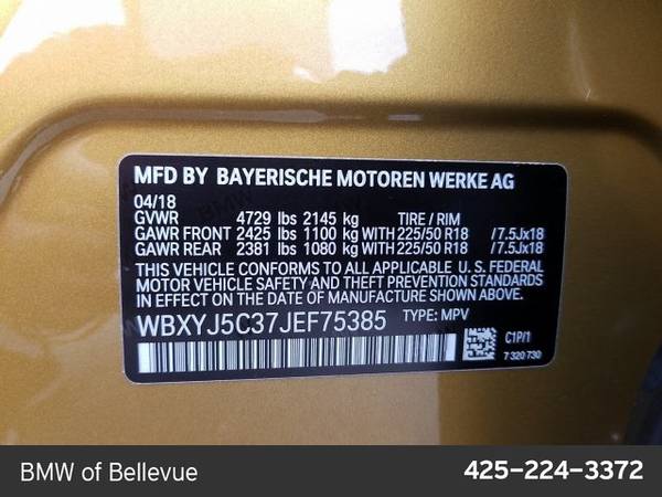 2018 BMW X2 xDrive28i AWD All Wheel Drive SKU:JEF75385 for sale in Bellevue, WA – photo 24
