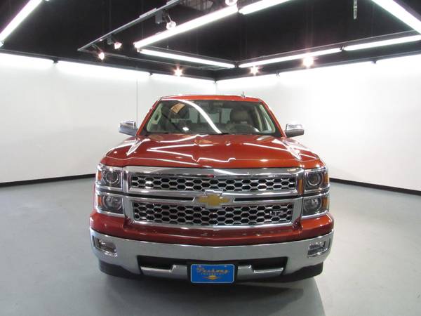 2015 Chevy Chevrolet Silverado 1500 LTZ pickup Sunset Orange Metallic for sale in Tomball, TX – photo 2