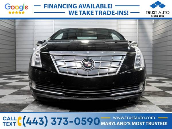 2014 Cadillac ELR Plug-In Hybrid Coupe wLuxury Pkg for sale in Sykesville, MD – photo 3