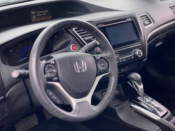 2014 Honda Civic EX-L Coupe 2D coupe Black - FINANCE ONLINE - cars &... for sale in Manhattan, KS – photo 24