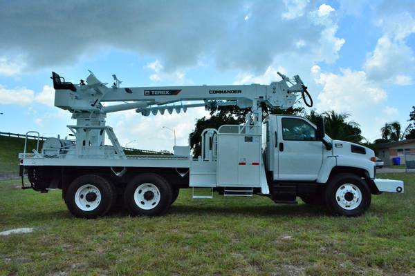 2007 GMC C8500 Flat Bed Tandem Axle Terex Telelect Digger Derrick for sale in Other, TN – photo 4
