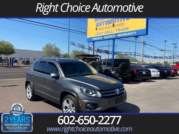2013 Volkswagen Tiguan SEL, auto, CLEAN CARFAX CERTIFIED WELL SERVIC... for sale in Phoenix, AZ