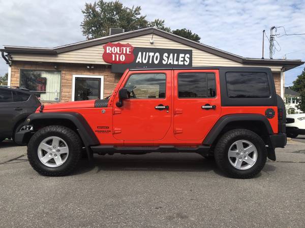 2015 Jeep Wrangler Unlimited 4WD 4dr Sport for sale in Dracut, MA