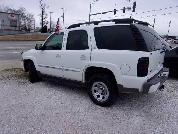 2004 Chevy Chevrolet Tahoe 4dr 1500 4WD Z71 suv White for sale in Springdale, MO – photo 4