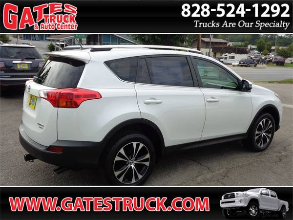 2015 Toyota Rav4 Limited AWD Loaded *White* - cars & trucks - by... for sale in Franklin, NC – photo 4
