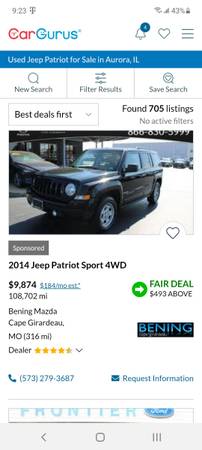 2014 Jeep patriot Altitude Edition - cars & trucks - by owner -... for sale in Aurora, IL – photo 23