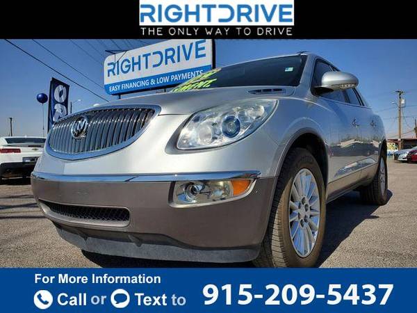 2012 Buick Enclave Leather Sport Utility 4D suv SILVER - cars &... for sale in El Paso, TX
