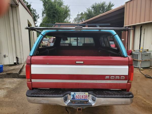 1991 Ford F150 4X4 w/Camper Shell for sale in Tulsa, OK – photo 6