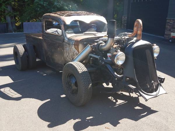 1935 Ford Cummins Diesel Rat Rod for sale in Monroe, WA