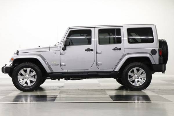 *LIKE NEW Silver WRANGLER 4WD* 2015 Jeep *CHROME RIMS & BLUETOOTH* for sale in Clinton, KS – photo 11