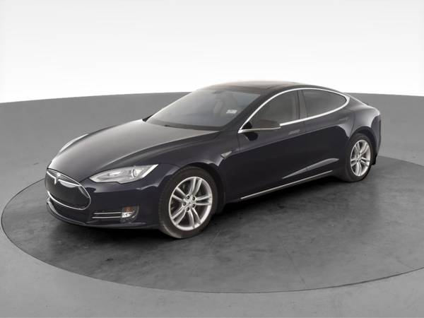 2013 Tesla Model S Sedan 4D sedan Blue - FINANCE ONLINE - cars &... for sale in Arlington, District Of Columbia – photo 3