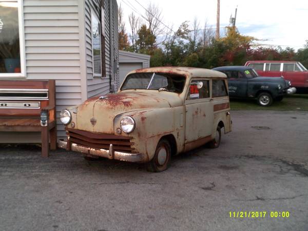 1949 crosley station wagon, barn find rat rod gasser project mini for sale in Williamson, NY