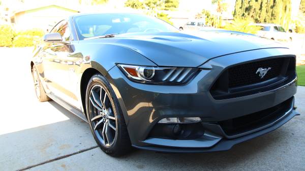 2016 Ford Mustang GT Coupe 2D - 6 Speed Manual Transmission - Gray -... for sale in Santee, CA – photo 8