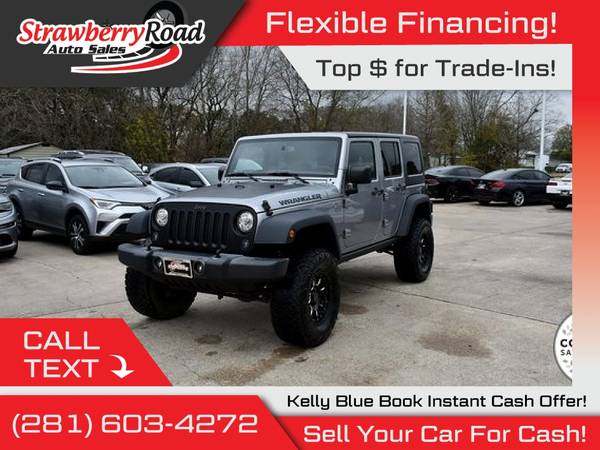 2017 Jeep Wrangler Unlimited Freedom Edition FOR ONLY 396/mo! for sale in Pasadena, TX – photo 12