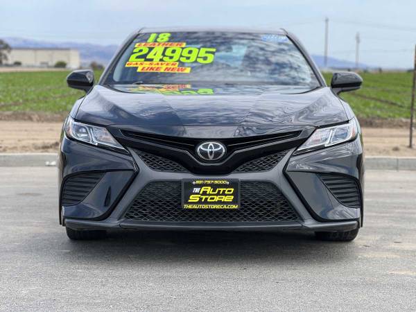 2018 Toyota Camry XLE sedan Midnight Black Metallic for sale in Salinas, CA – photo 3