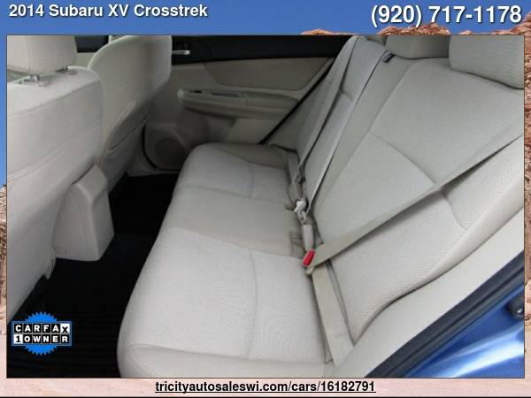 2014 SUBARU XV CROSSTREK 2 0I PREMIUM AWD 4DR CROSSOVER CVT Family for sale in MENASHA, WI – photo 17