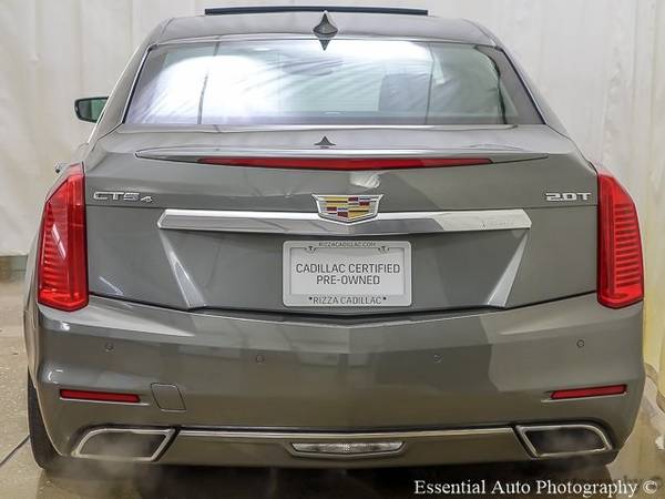 2016 Caddy Cadillac CTS 2.0L Turbo Luxury sedan Gray for sale in Tinley Park, IL – photo 5