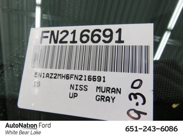 2015 Nissan Murano SL AWD All Wheel Drive SKU:FN216691 for sale in White Bear Lake, MN – photo 21