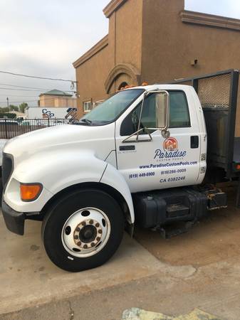 2001 FORD F-650 PLASTER RIG for sale in Santee, AZ – photo 2