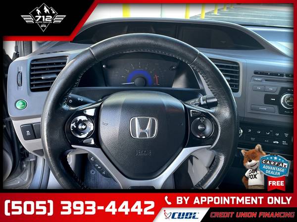 2012 Honda CIVIC EXL PRICED TO SELL! - - by dealer for sale in Albuquerque, NM – photo 12
