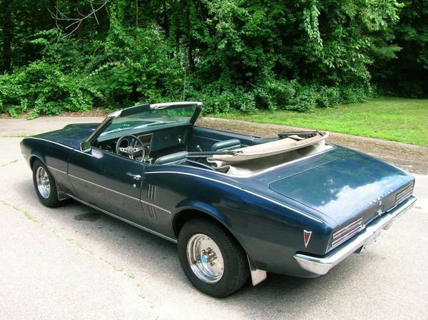1968 Firebird Convertible...Original 350 V8....Real nice condition for sale in Yorkville, IL – photo 3