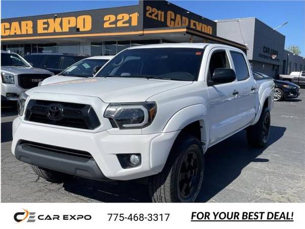 2014 Toyota Tacoma Double Cab PreRunner Pickup 4D 5 ft pickup Super for sale in Sacramento, NV