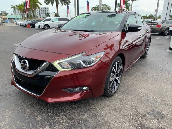 2016 NISSAN MAXIMA RED, CALL ME!! for sale in Hollywood, FL – photo 3
