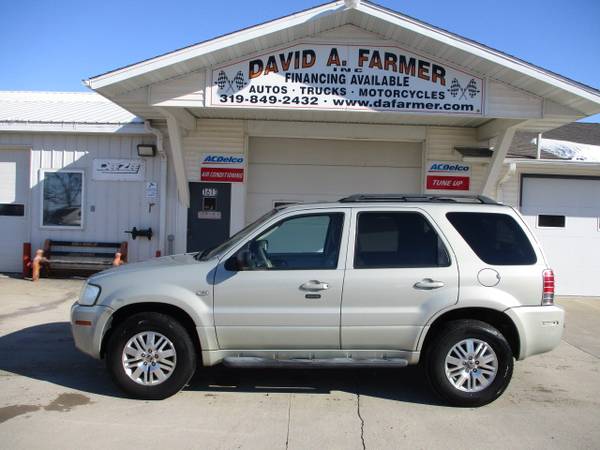 2005 Mercury Mariner Premier 4X4 Heated Leather/Sunroof - cars & for sale in CENTER POINT, IA