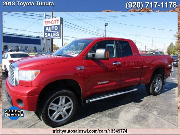2013 Toyota Tundra Limited 4x4 4dr Double Cab Pickup SB (5.7L V8)... for sale in MENASHA, WI