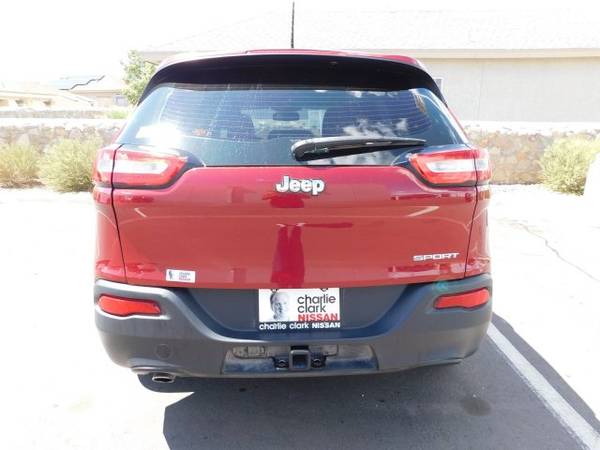 2016 Jeep Cherokee Sport hatchback Deep Cherry Red Crystal Pearlcoat for sale in El Paso, TX – photo 9