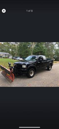 2003 Ford F250 Super Duty 4x4 7.3 Diesel w/Plow for sale in Middle Island, NY