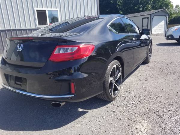 2013 Honda Accord EX-L 104k blacked out coupe!! Hot😎🔥 - cars &... for sale in Jordan, NY – photo 3