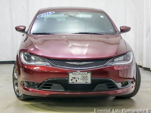 2015 Chrysler 200 sedan S - Red for sale in Homewood, IL – photo 4