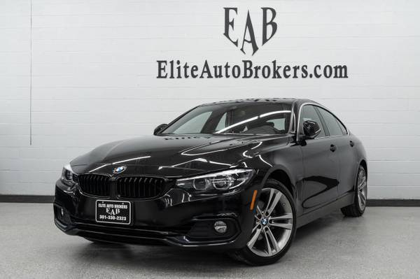 2019 BMW 4 Series 430i xDrive Gran Coupe Black for sale in Gaithersburg, District Of Columbia